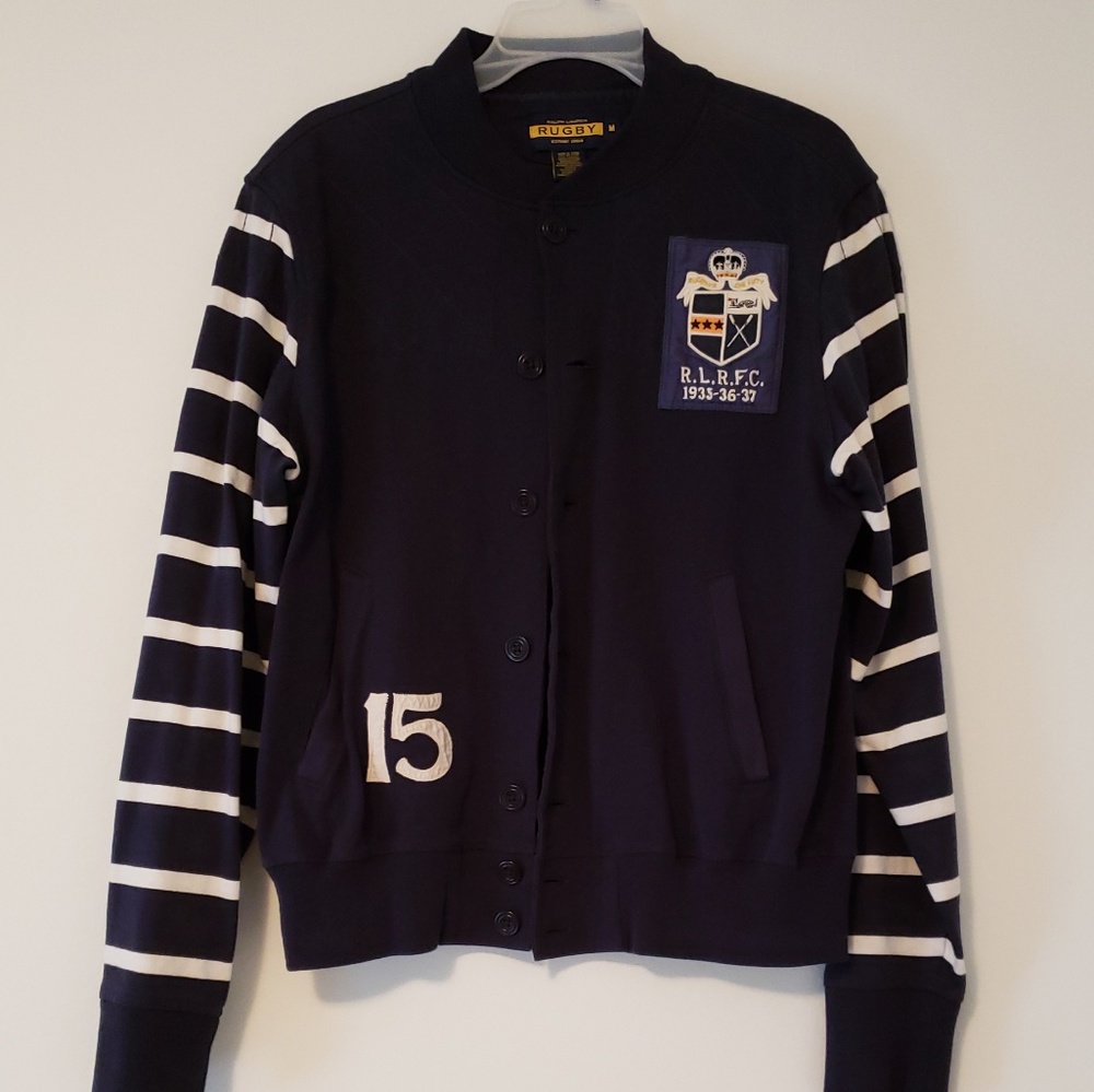 Polo Rugby Sweater Jacket